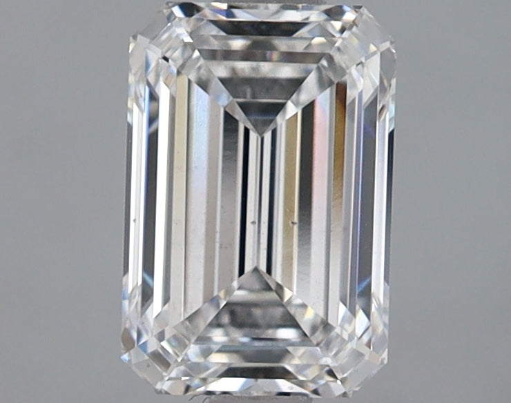 1.38 Carat Emerald Shaped Excellent Cut VS2 IGI Certified Lab Grown Diamond