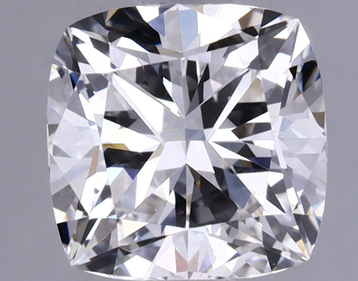 1.34 Carat Cushion Shaped Ideal Cut VVS2 IGI Certified Lab Grown Diamond