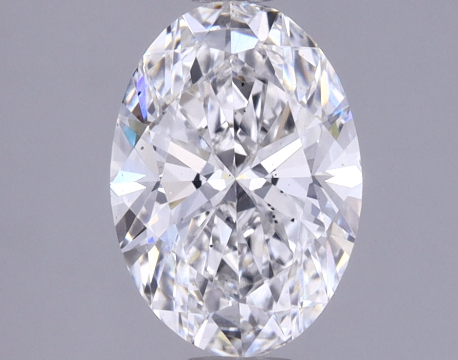 1.23 Carat Oval Shaped Ideal Cut VS2 IGI Certified Lab Grown Diamond
