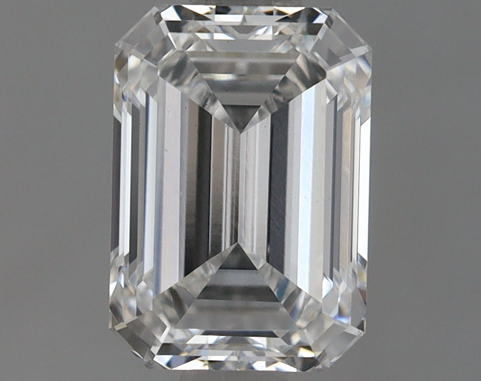 1.32 Carat Emerald Shaped Ideal Cut VS1 IGI Certified Lab Grown Diamond