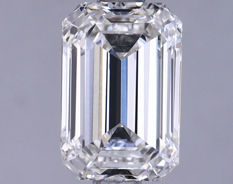 1.4 Carat Emerald Shaped Excellent Cut VVS2 IGI Certified Lab Grown Diamond