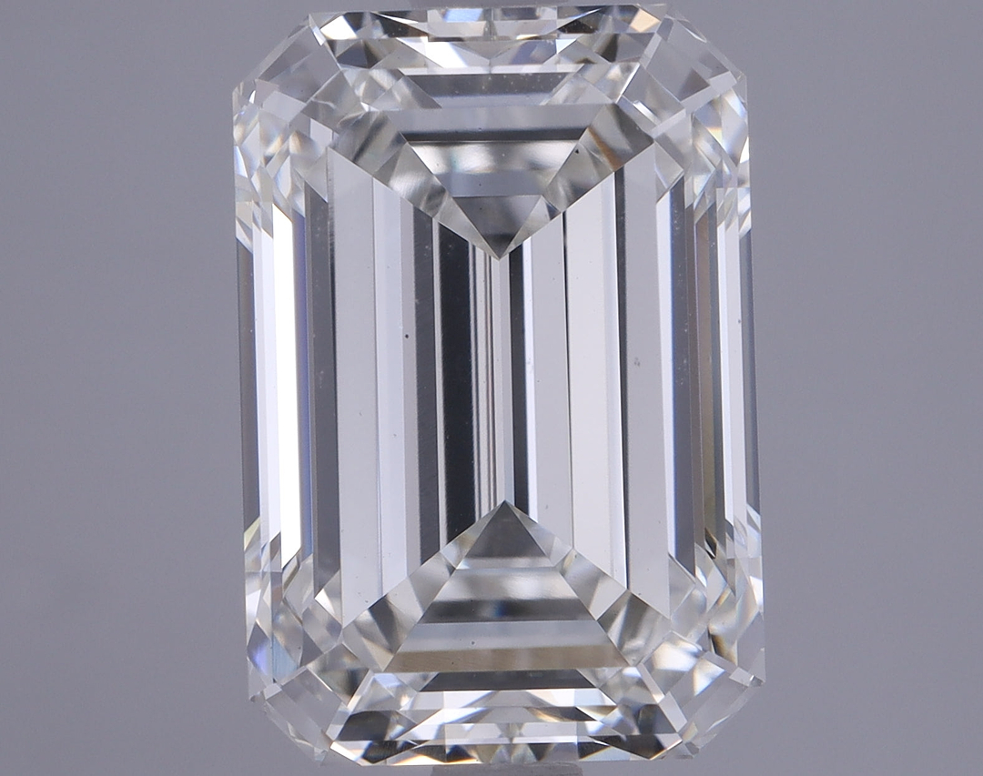 4.78 Carat Emerald Shaped Ideal Cut VS1 IGI Certified Lab Grown Diamond