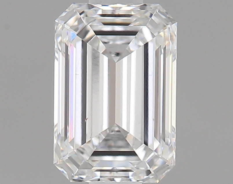 0.81 Carat Emerald Shaped Ideal Cut VS1 IGI Certified Lab Grown Diamond