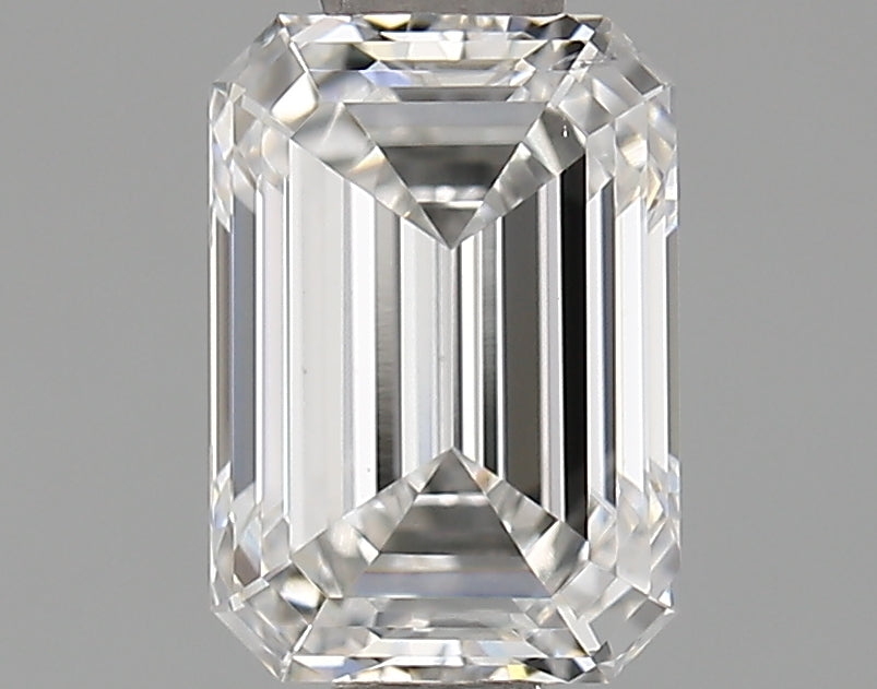 0.96 Carat Emerald Shaped Ideal Cut VS2 IGI Certified Lab Grown Diamond