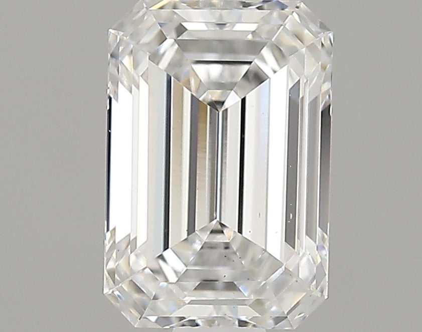 0.85 Carat Emerald Shaped Ideal Cut VS1 IGI Certified Lab Grown Diamond