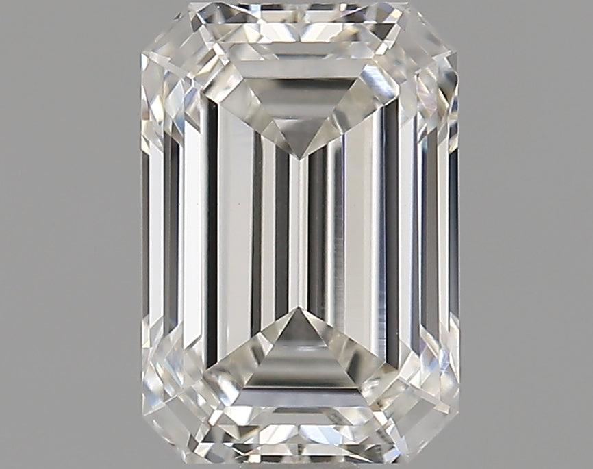 1.11 Carat Emerald Shaped Ideal Cut VVS2 IGI Certified Lab Grown Diamond