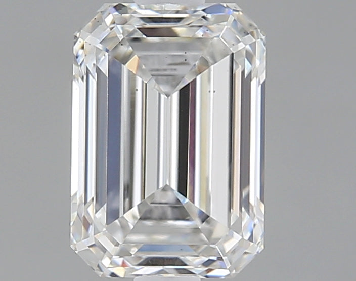 1.4 Carat Emerald Shaped Ideal Cut VS2 IGI Certified Lab Grown Diamond