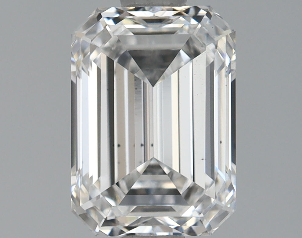 1.3 Carat Emerald Shaped Ideal Cut VS2 IGI Certified Lab Grown Diamond