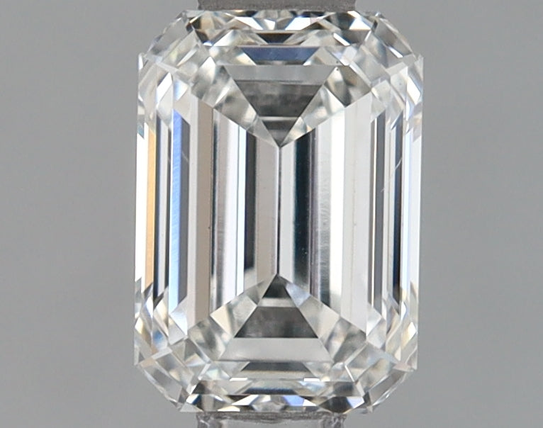 0.73 Carat Emerald Shaped Ideal Cut VS1 IGI Certified Lab Grown Diamond