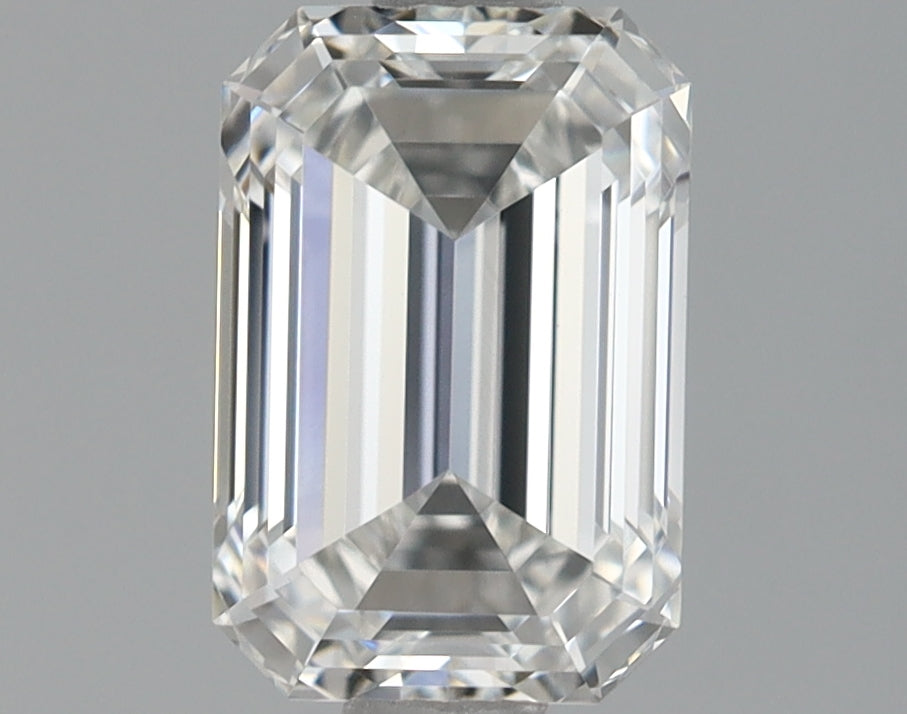 1.23 Carat Emerald Shaped Excellent Cut VS1 IGI Certified Lab Grown Diamond