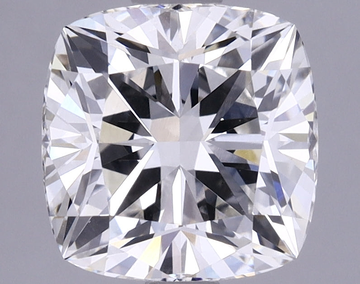 2.08 Carat Cushion Shaped Ideal Cut Vvs2 Igi Certified Lab Grown Diamond