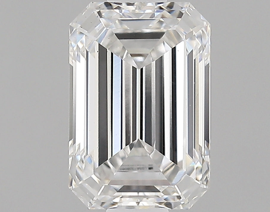0.81 Carat Emerald Shaped Ideal Cut VS1 IGI Certified Lab Grown Diamond