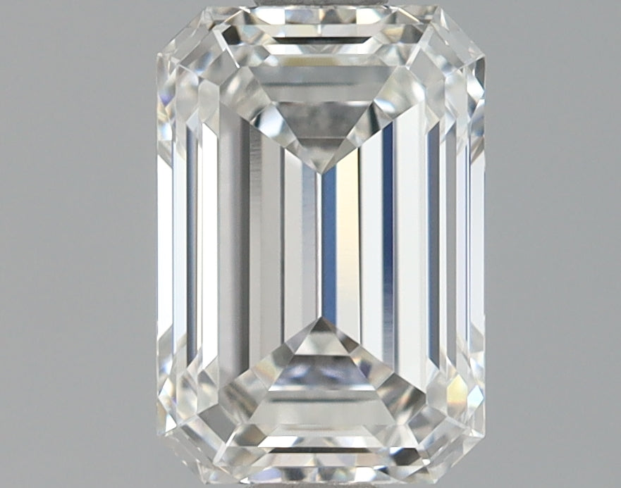 1.14 Carat Emerald Shaped Ideal Cut VVS2 IGI Certified Lab Grown Diamond