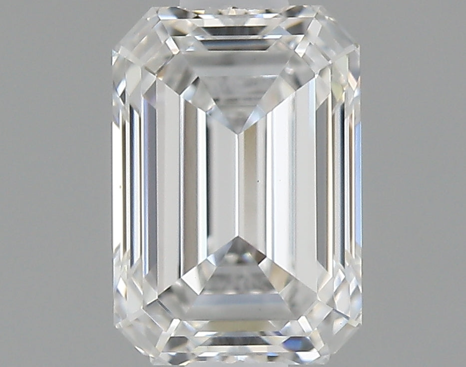 0.96 Carat Emerald Shaped Ideal Cut VS1 IGI Certified Lab Grown Diamond