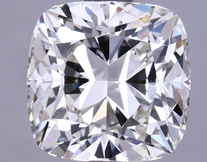 1.51 Carat Cushion Shaped Ideal Cut VVS2 IGI Certified Lab Grown Diamond