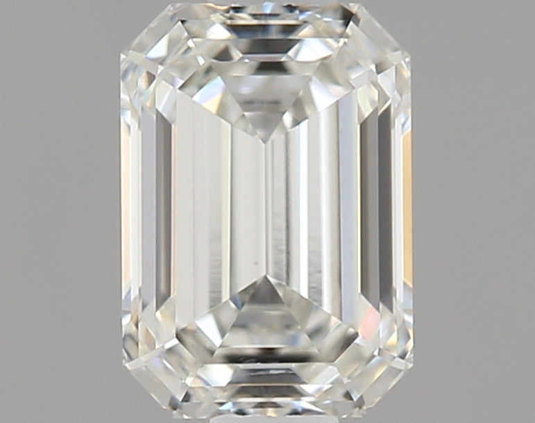 0.81 Carat Emerald Shaped Ideal Cut VS1 IGI Certified Lab Grown Diamond