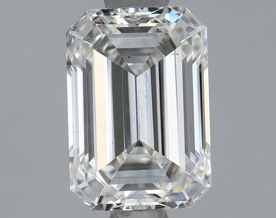 1.34 Carat Emerald Shaped Ideal Cut VS2 IGI Certified Lab Grown Diamond