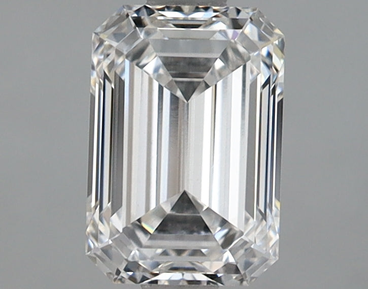 1.34 Carat Emerald Shaped Ideal Cut VVS2 IGI Certified Lab Grown Diamond