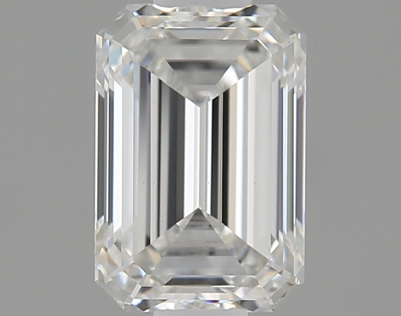 0.83 Carat Emerald Shaped Ideal Cut VS1 IGI Certified Lab Grown Diamond