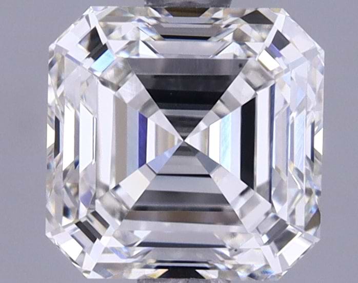 1.49 Carat Asscher Shaped Ideal Cut VS1 IGI Certified Lab Grown Diamond
