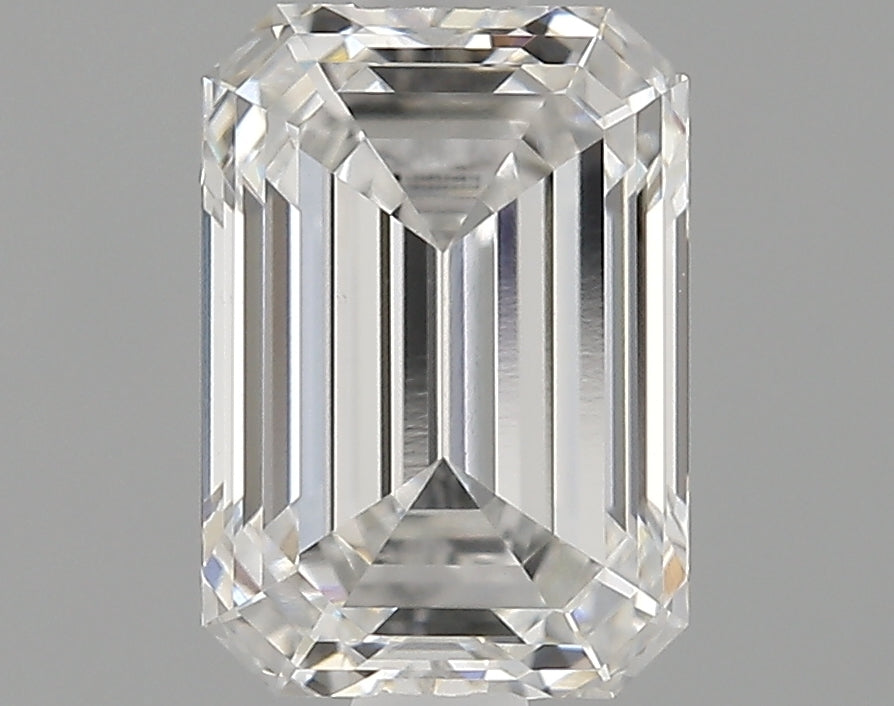 1.27 Carat Emerald Shaped Ideal Cut VVS2 IGI Certified Lab Grown Diamond
