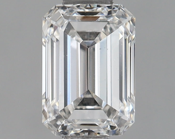 0.72 Carat Emerald Shaped Ideal Cut VS1 IGI Certified Lab Grown Diamond