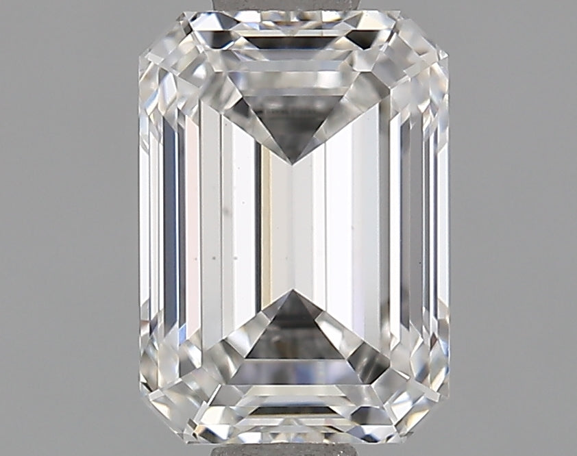 1.23 Carat Emerald Shaped Ideal Cut VS1 IGI Certified Lab Grown Diamond