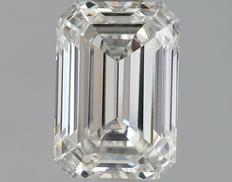 1.1 Carat Emerald Shaped Ideal Cut VVS2 IGI Certified Lab Grown Diamond