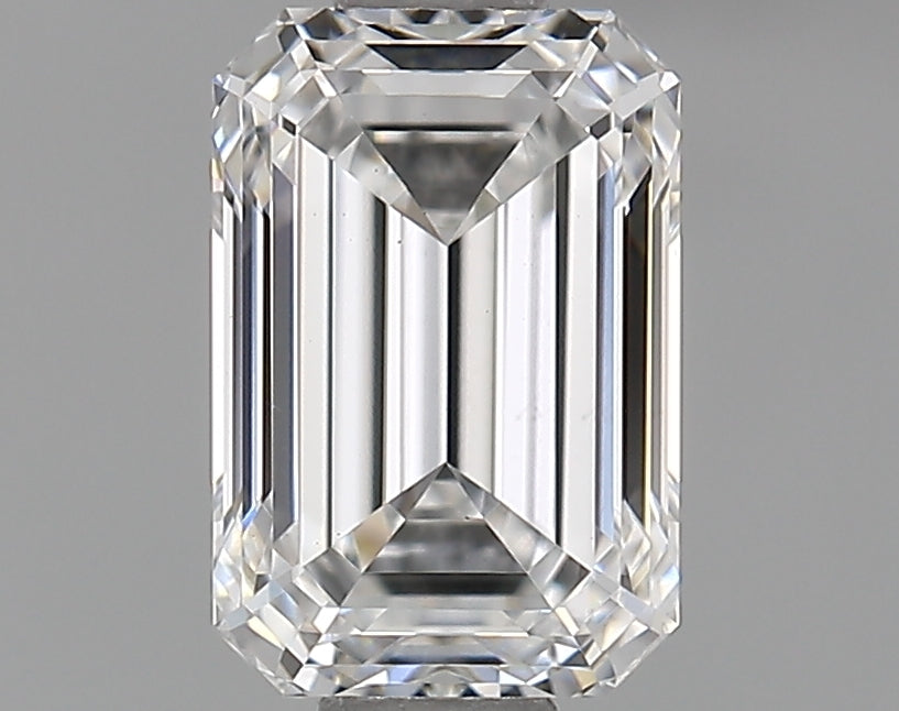 0.92 Carat Emerald Shaped Ideal Cut VS1 IGI Certified Lab Grown Diamond
