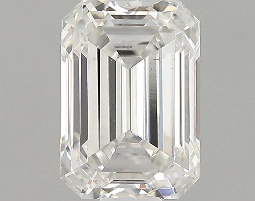 0.87 Carat Emerald Shaped Ideal Cut VS2 IGI Certified Lab Grown Diamond
