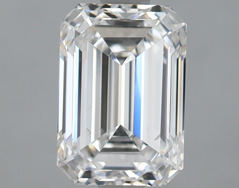 1.59 Carat Emerald Shaped Ideal Cut Si1 Igi Certified Lab Grown Diamond