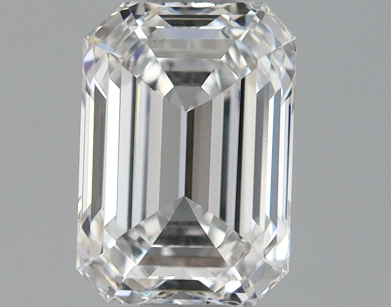 1.13 Carat Emerald Shaped Ideal Cut VS1 IGI Certified Lab Grown Diamond