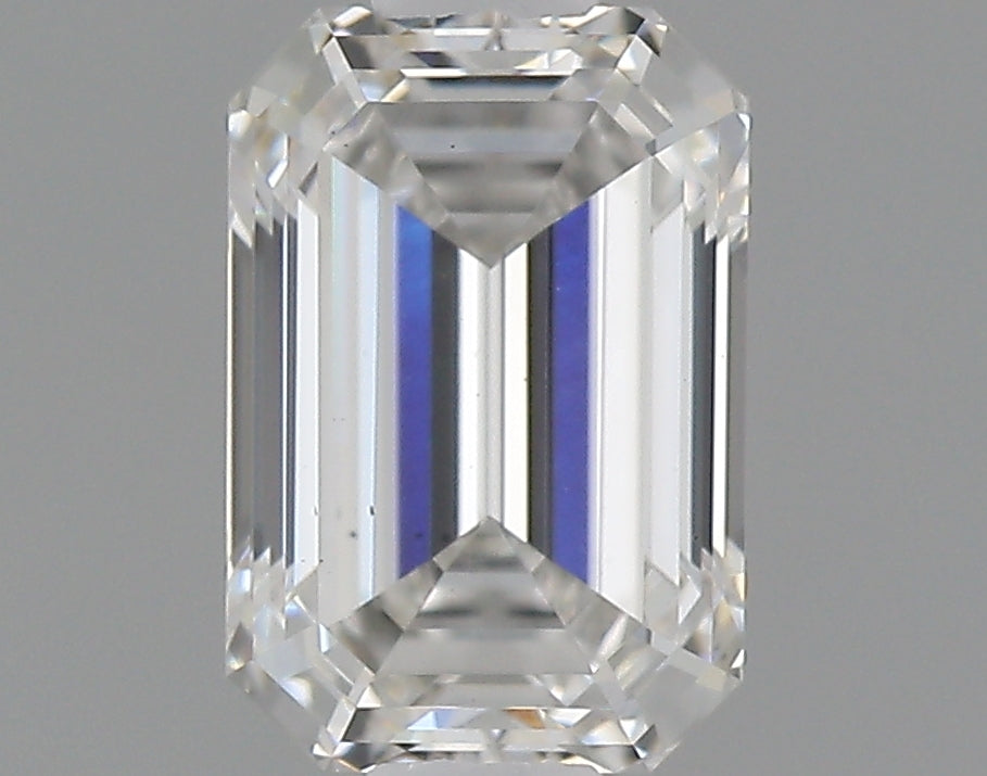 0.85 Carat Emerald Shaped Ideal Cut VS1 IGI Certified Lab Grown Diamond