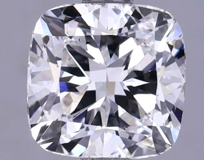 1.36 Carat Cushion Shaped Ideal Cut VS2 IGI Certified Lab Grown Diamond