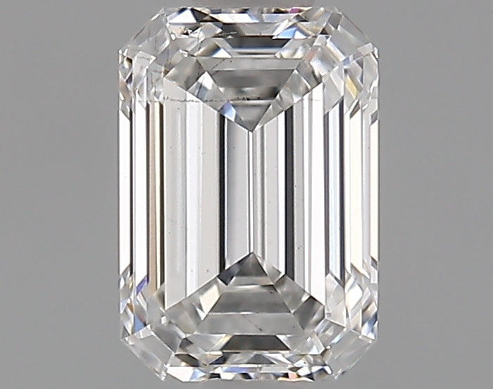 0.92 Carat Emerald Shaped Ideal Cut VS2 IGI Certified Lab Grown Diamond