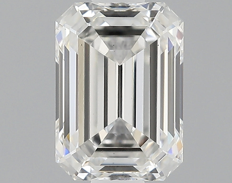 0.86 Carat Emerald Shaped Ideal Cut VS1 IGI Certified Lab Grown Diamond