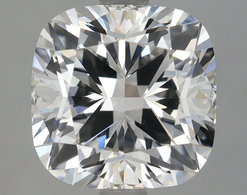 3.15 Carat Cushion Shaped Ideal Cut Vvs2 Igi Certified Lab Grown Diamond