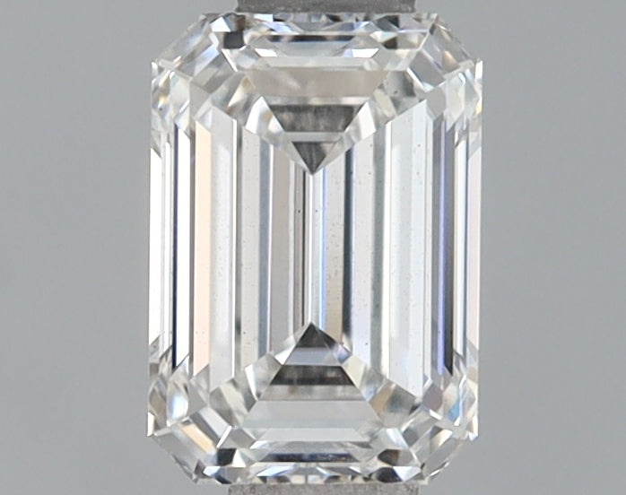 0.72 Carat Emerald Shaped Ideal Cut VS2 IGI Certified Lab Grown Diamond