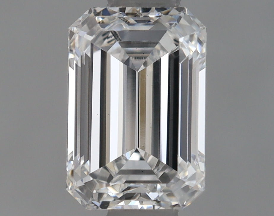 0.85 Carat Emerald Shaped Ideal Cut VS1 IGI Certified Lab Grown Diamond