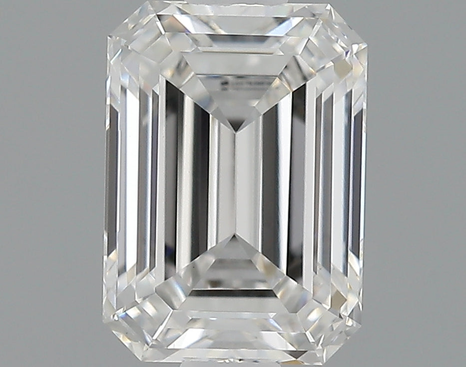 0.93 Carat Emerald Shaped Ideal Cut VS1 IGI Certified Lab Grown Diamond