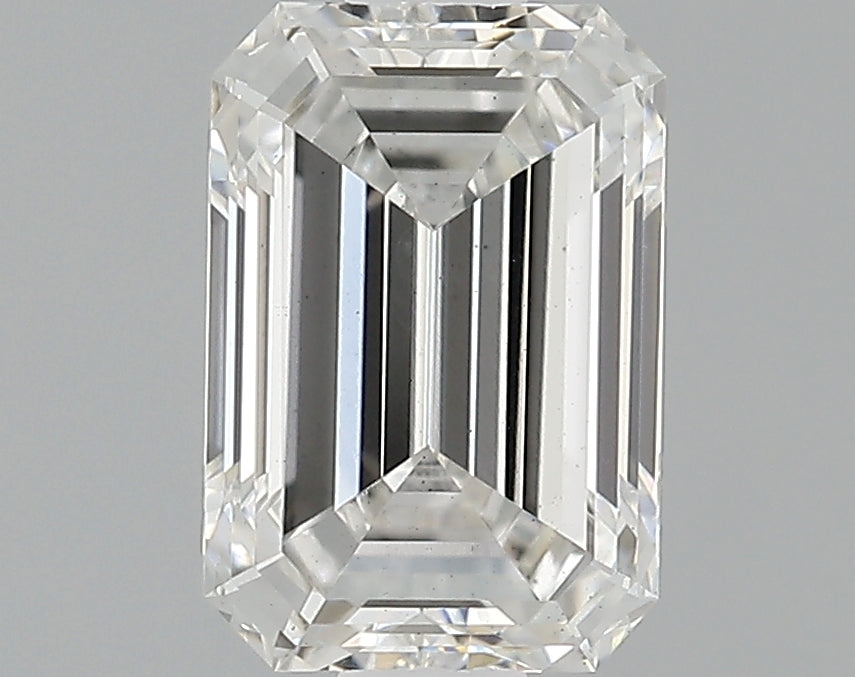 0.81 Carat Emerald Shaped Ideal Cut VS2 IGI Certified Lab Grown Diamond