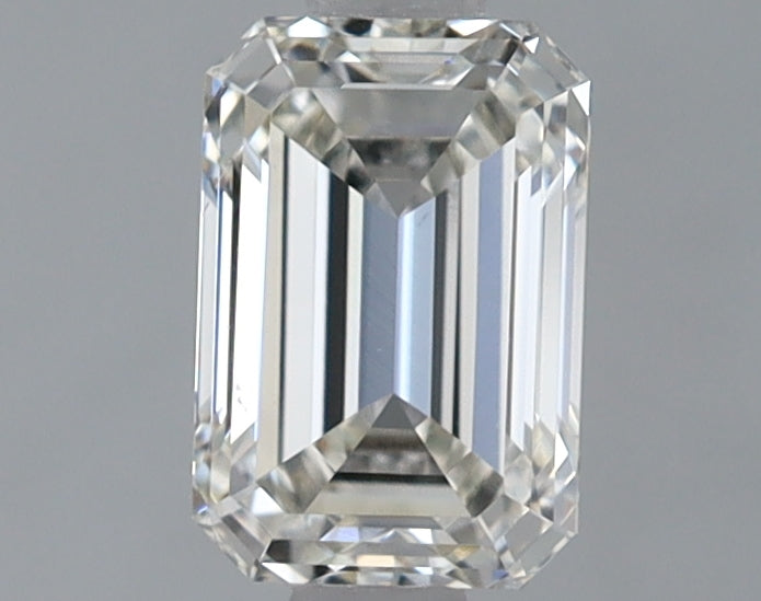 1.11 Carat Emerald Shaped Ideal Cut VVS2 IGI Certified Lab Grown Diamond