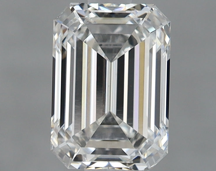 1.57 Carat Emerald Shaped Ideal Cut Vvs2 Igi Certified Lab Grown Diamond