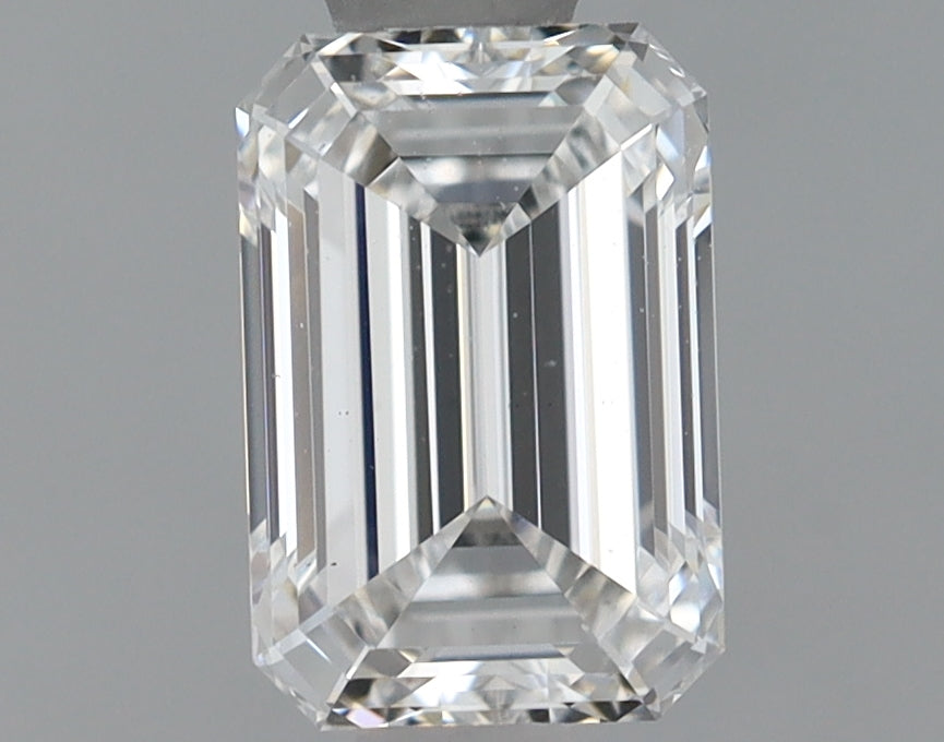 0.74 Carat Emerald Shaped Ideal Cut VS1 IGI Certified Lab Grown Diamond