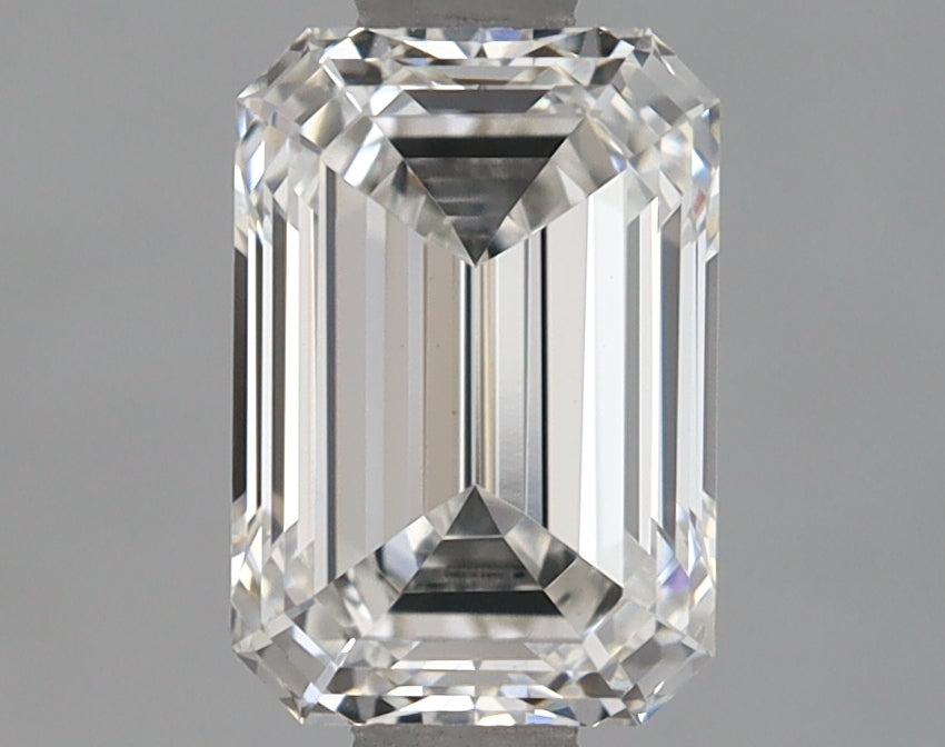 1.21 Carat Emerald Shaped Ideal Cut VVS2 IGI Certified Lab Grown Diamond