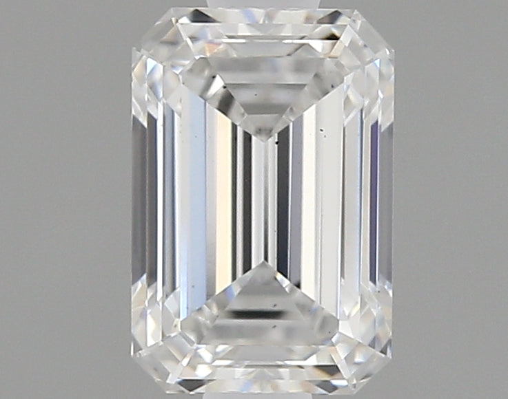 0.89 Carat Emerald Shaped Ideal Cut VS2 IGI Certified Lab Grown Diamond