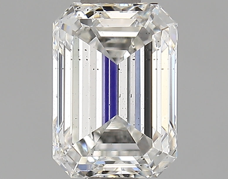 1.18 Carat Emerald Shaped Ideal Cut SI1 IGI Certified Lab Grown Diamond
