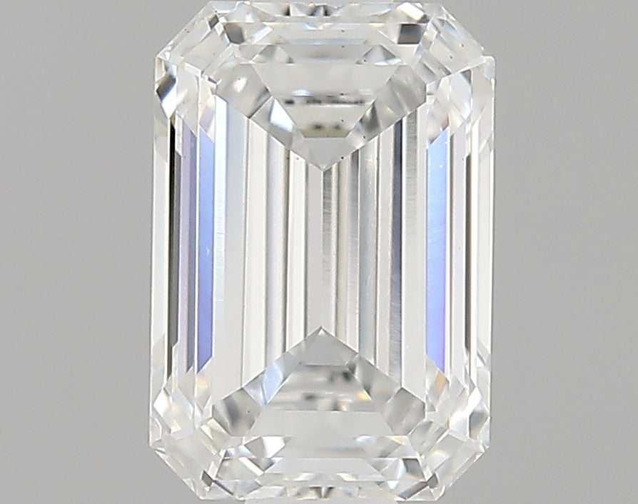 0.81 Carat Emerald Shaped Ideal Cut VS2 IGI Certified Lab Grown Diamond
