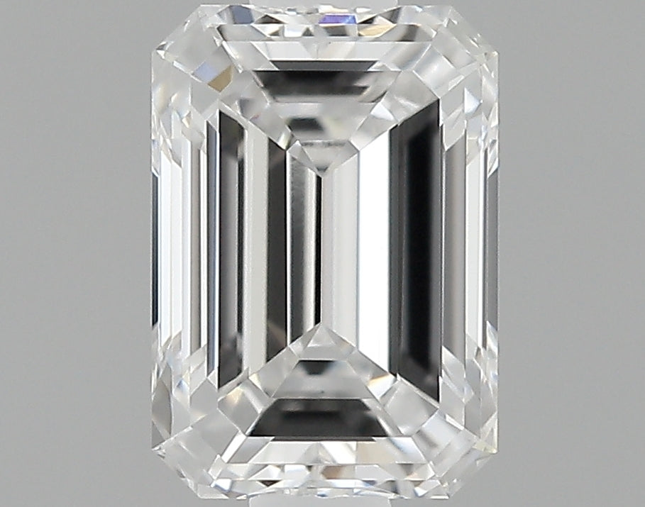 0.84 Carat Emerald Shaped Ideal Cut VVS2 IGI Certified Lab Grown Diamond