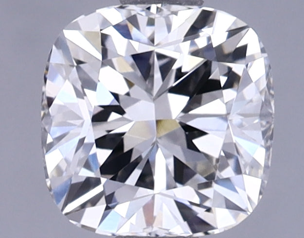 1.37 Carat Cushion Shaped Ideal Cut VVS2 IGI Certified Lab Grown Diamond